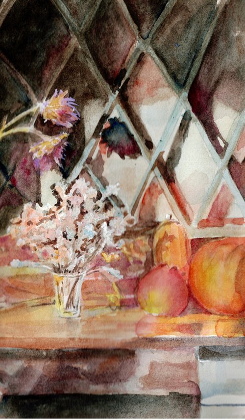 Fall still life by Bronwen Jones