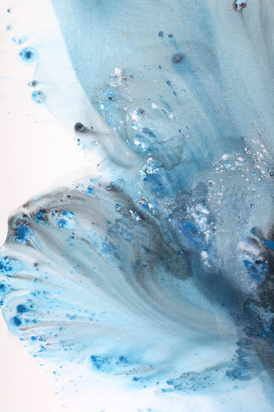 Nature 153 – Abstract Turquoise Plume