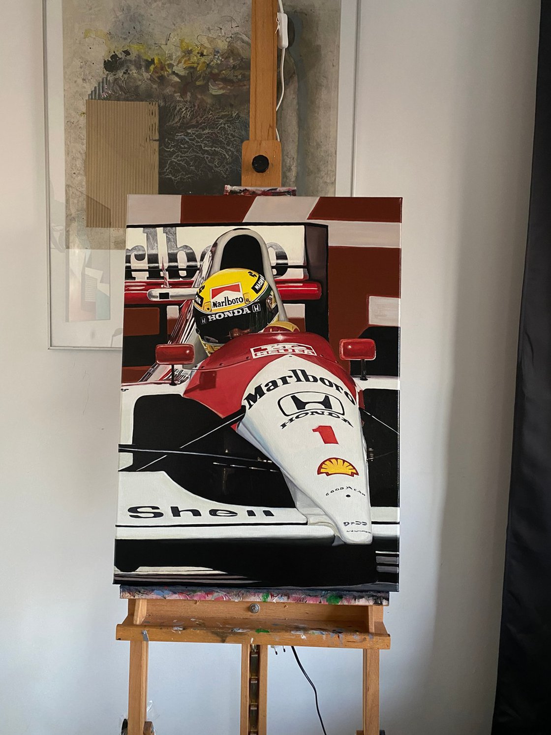 F1 - An artist on track, an icon off it Ayrton Senna left