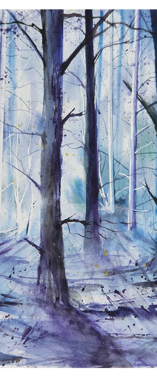 Blue Day by Yulia Schuster