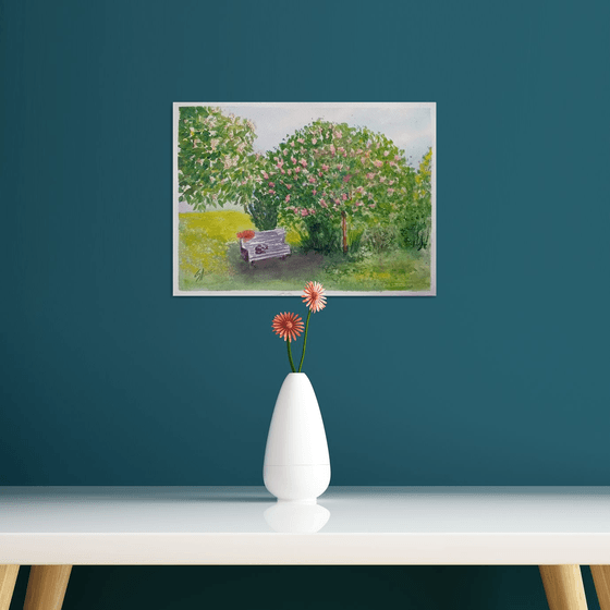 Sleep in a Spring Garden