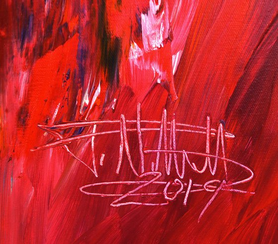 Slim: Red Energy Abstraction 1