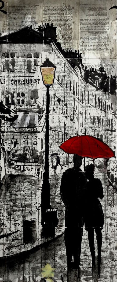 RAINY PROMENADE by Loui Jover