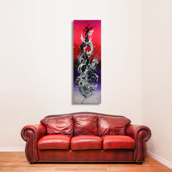 Spirits Rising VI (Spirits Of Skies 075072) (50 x 150 cm) XXL vertical (20 x 60 inches)