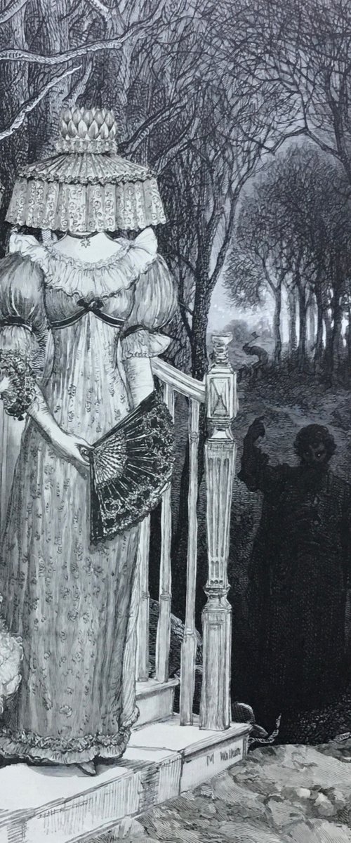 Meeting in the Wood by Tudor Evans