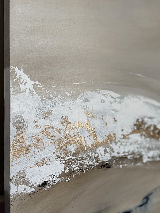 Moment Between Forms. golden accents