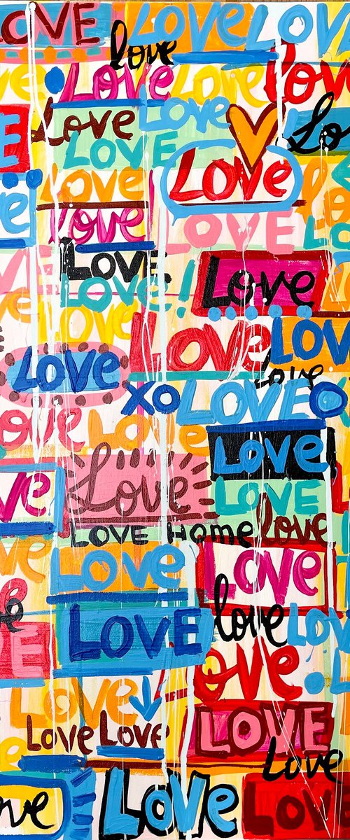 Pop Love 74 by Mercedes Lagunas