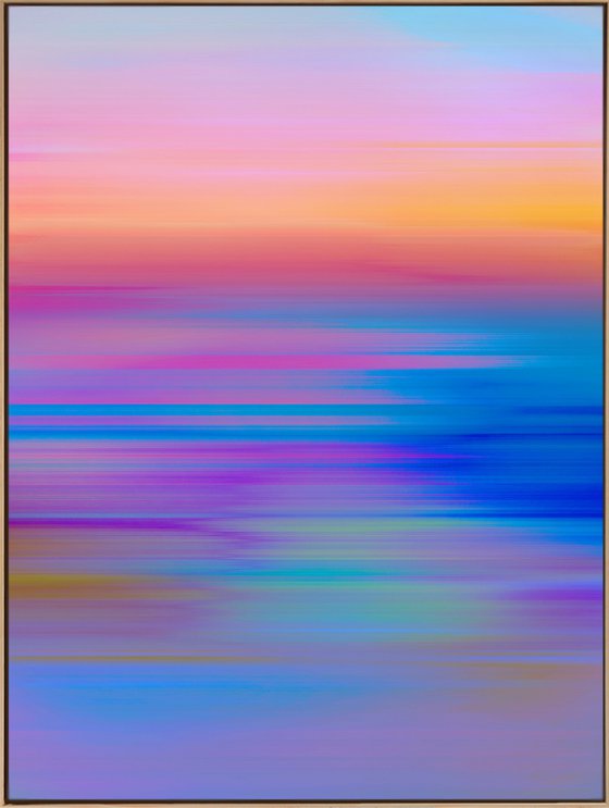 Sunset sea, study 3