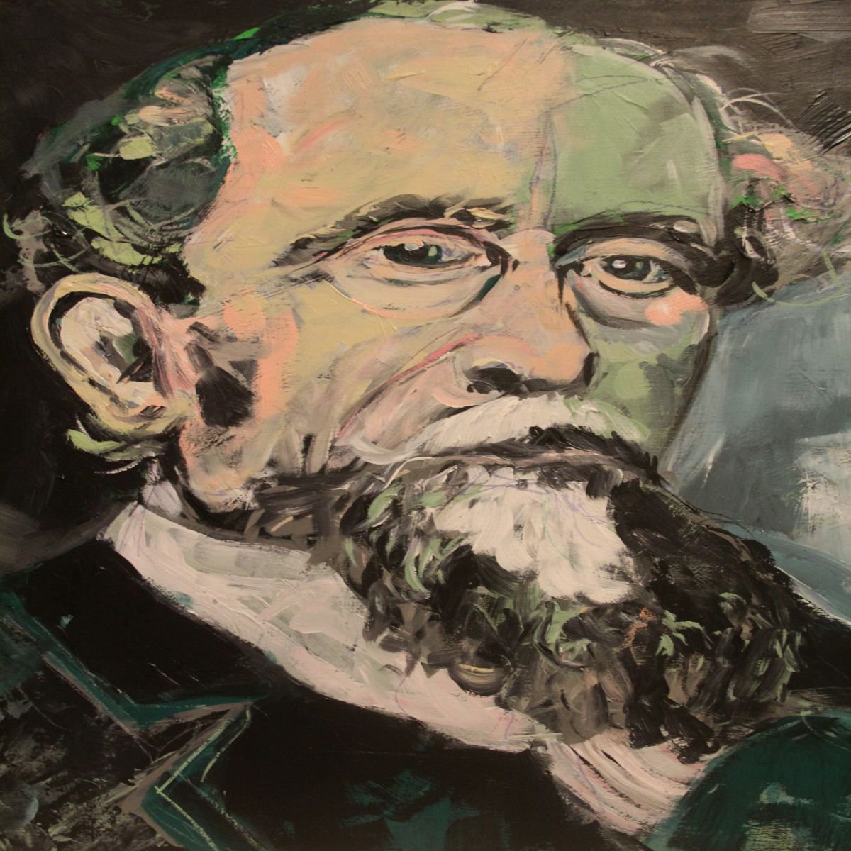 Icon - Charles Dickens by Ken Vrana