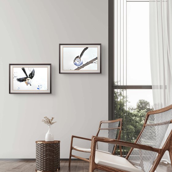 Aegithalos caudatus Bird