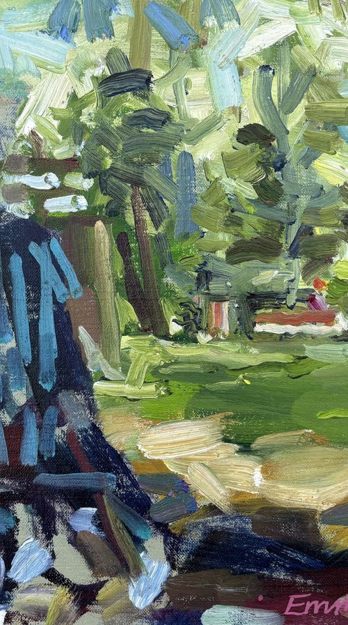 Painting with Isobel by Emma Pilkington