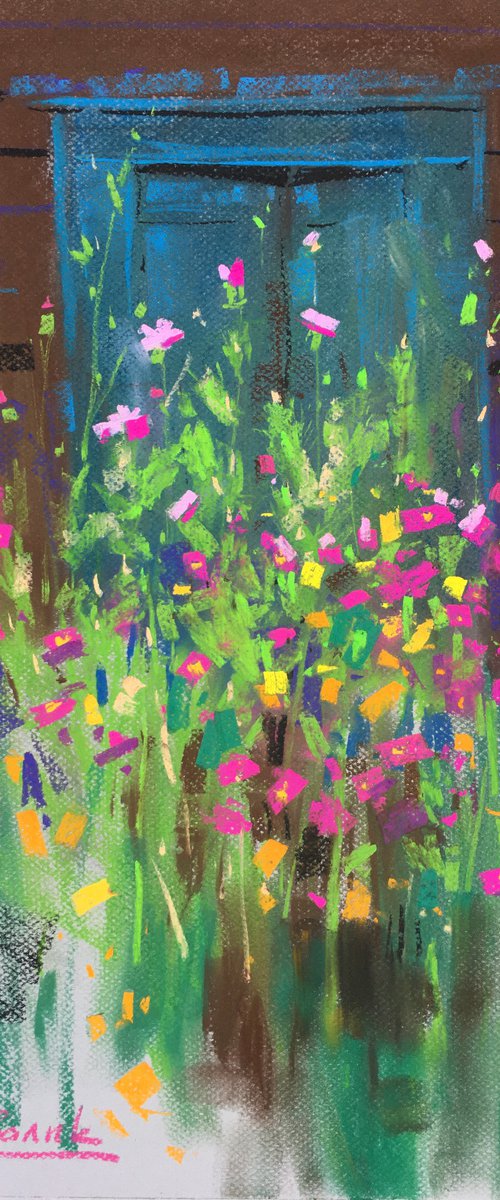 Interior painting "Dance of Flowers" by Andrii Kovalyk