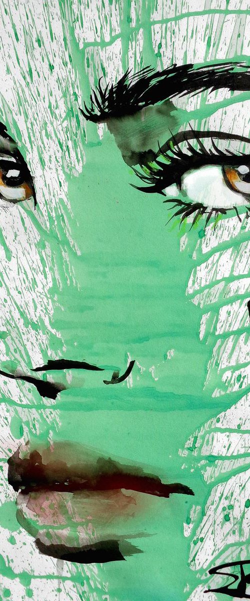 INTO GREEN by Loui Jover