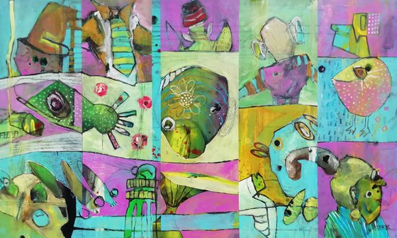 Abstract fragments 8