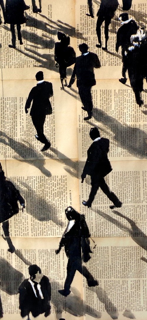 the walkers by Loui Jover