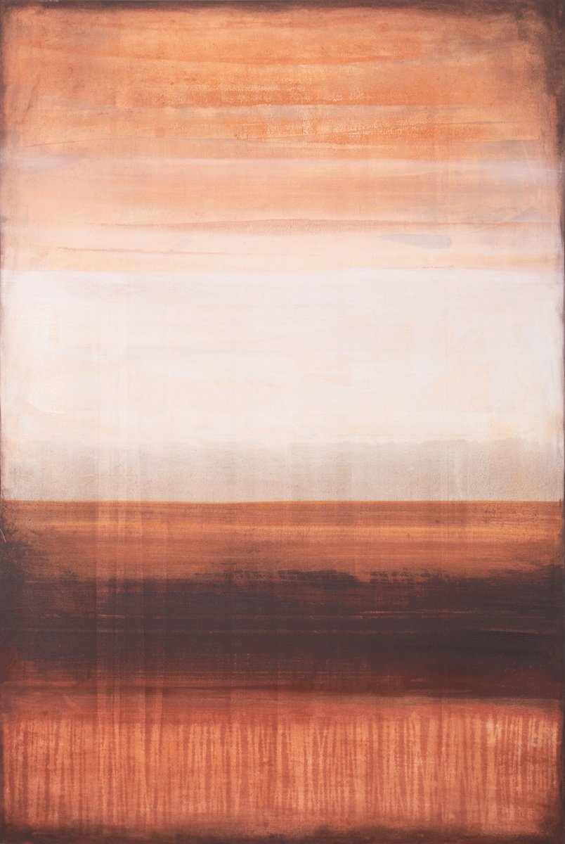 Abstract Acrylic Painting By Rokas Berziunas, 51 X 75", No. 24-27, Original Artwork