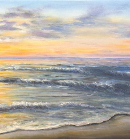 Seascape "Eternal horizon" by Ludmilla Ukrow