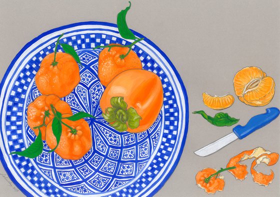Clementine’s on a Moroccan plate