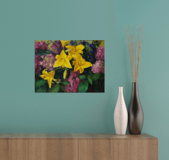 Yellow Lilies