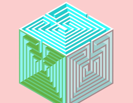 The Illusion of Freedom:  the minotaur labyrinth