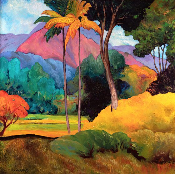 Quiet Landscape with Palms