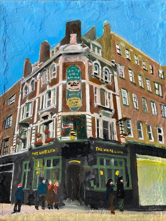 Corner Pub In Soho, London