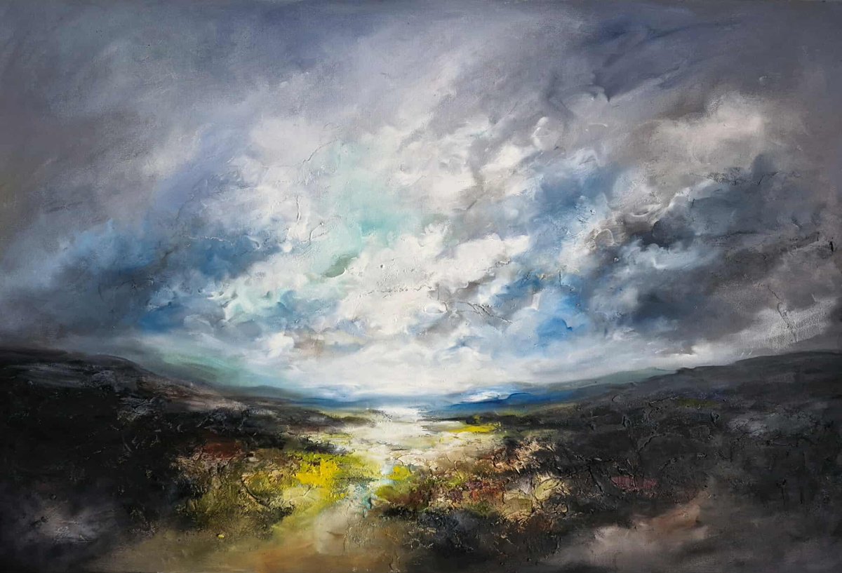 The Promise Of Light By Anna Schofield, 36 X 24, Artwork For Sale On Artfinder