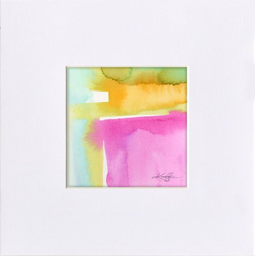 Watercolor Abstract 16 - Abstract painting by Kathy Morton Stanion by Kathy Morton Stanion