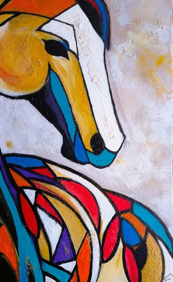 Mosaic Mustang