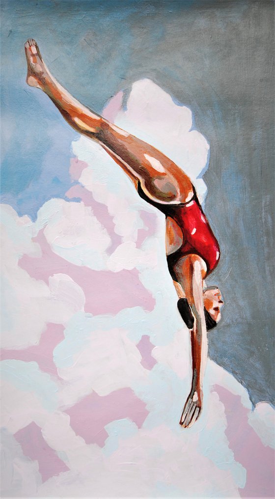 Jump / 66 x 36.5 cm