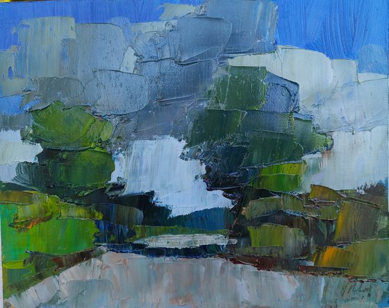 Landscape with trees #2