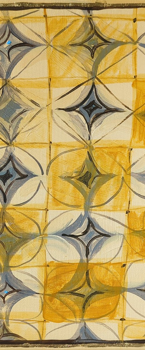Tile. "Moments" series by Olha Vlasova