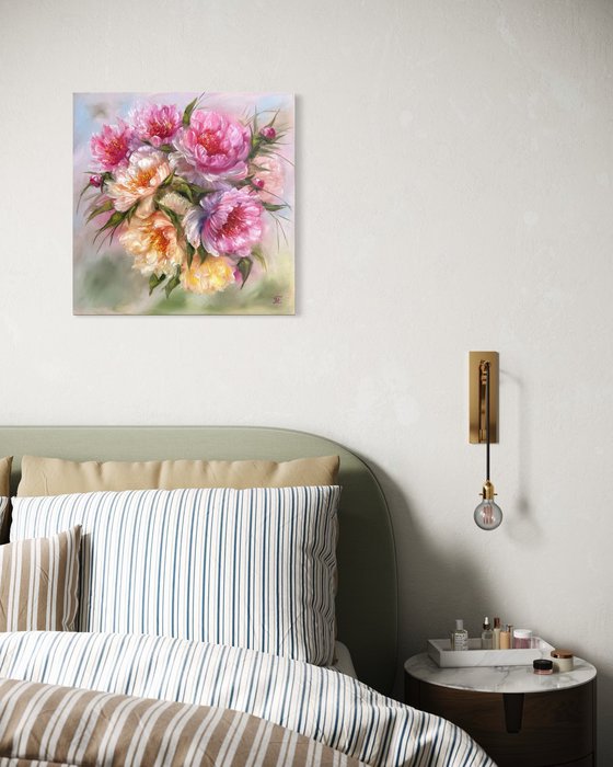 Magic peonies series - Romantic gift