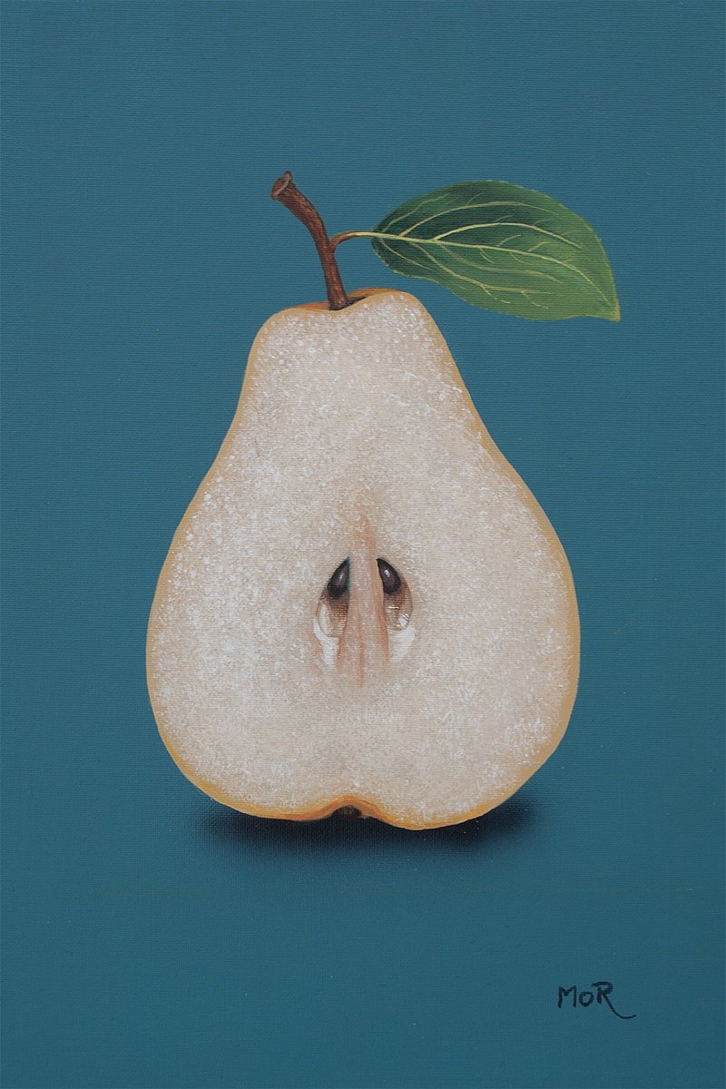 Half Pear by Dietrich Moravec