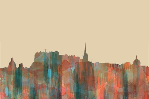 Edinburgh, Scotland, UK Skyline - Navaho by Marlene Watson