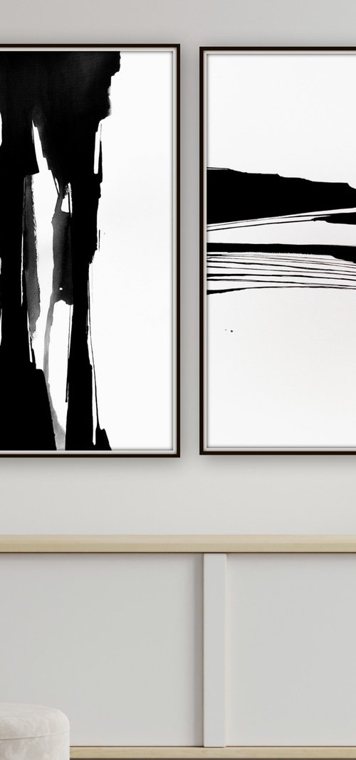 Abstract artwork by Nadia Moniatis