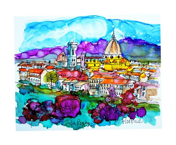 Florence - Alcohol inks