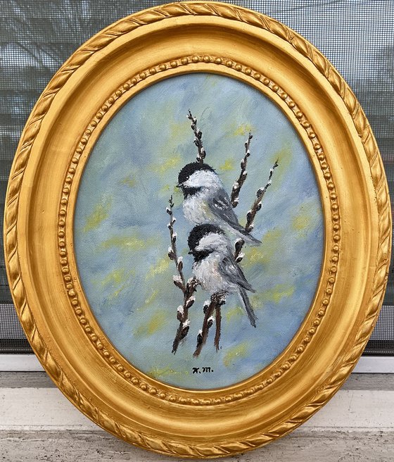 CHICKADEES # 84 - (SOLD)