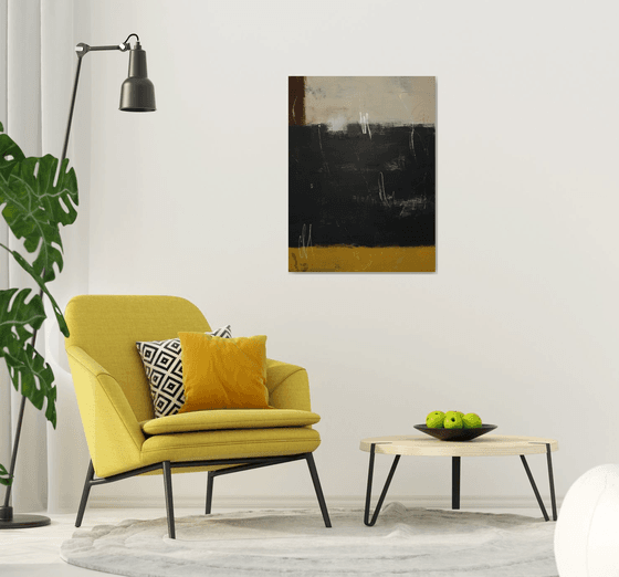 Belonging To Time Minimalist Painting