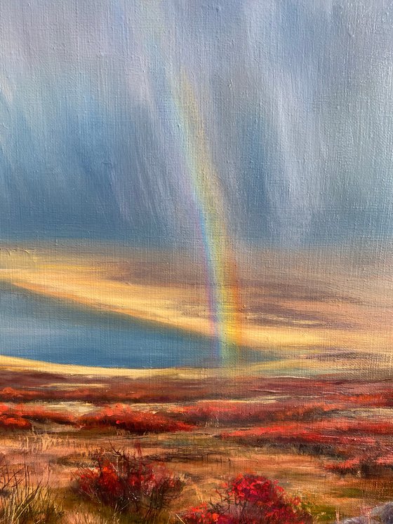 Chuya steppe. Autumn landscape.