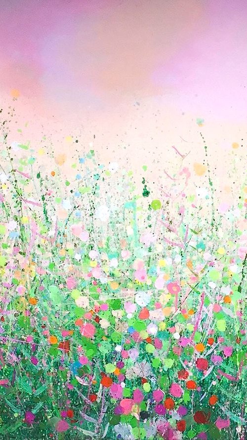 Pastel Meadow by Sandy Dooley