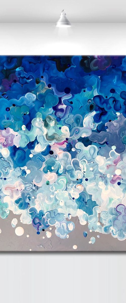 'Stella motus' - 48x36" by Tatiana Georgieva