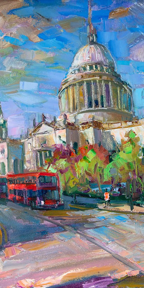 SPRING IN LONDON. ST. PAUL’S CATHEDRAL by Andriy Nekrasov