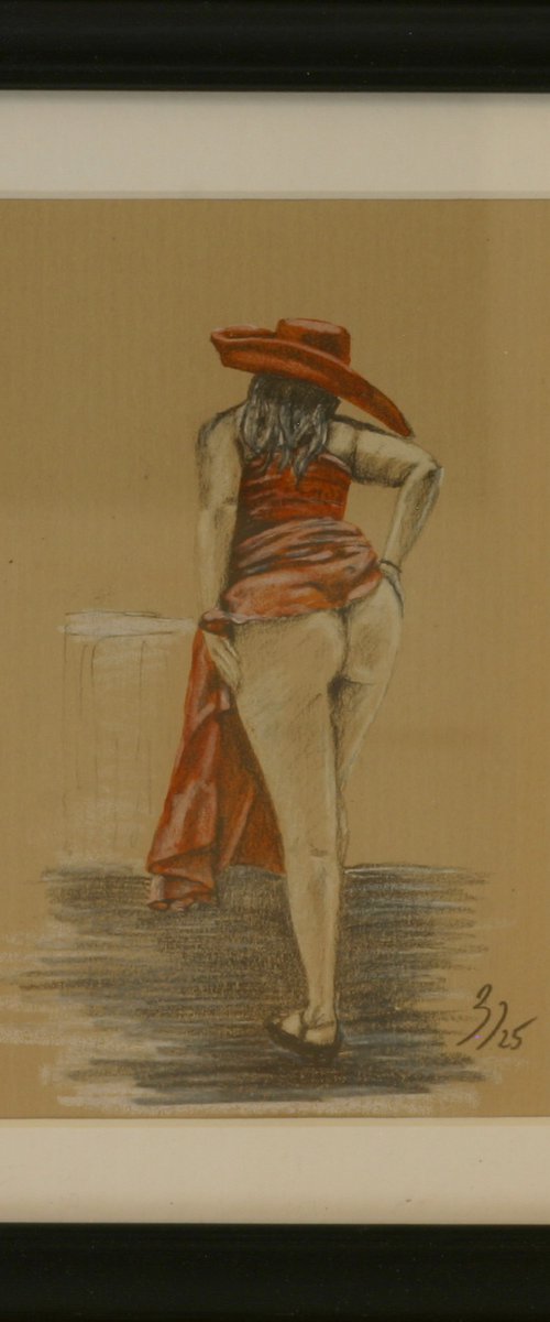 Red Hat Study II by Bart Demeestere