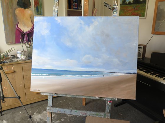 Bridlington Beach, April 23