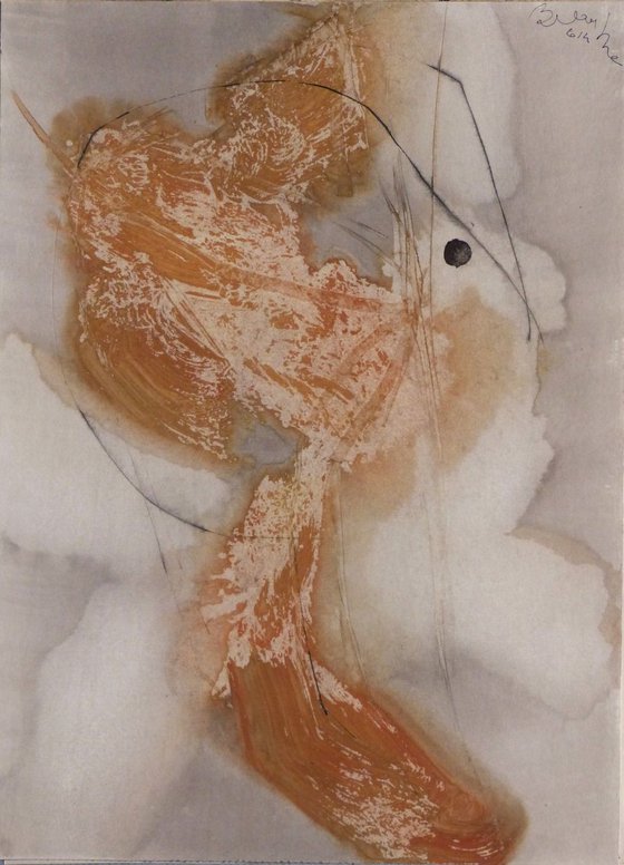 Prolegomena, Acrylic on paper #48, 29x42 cm