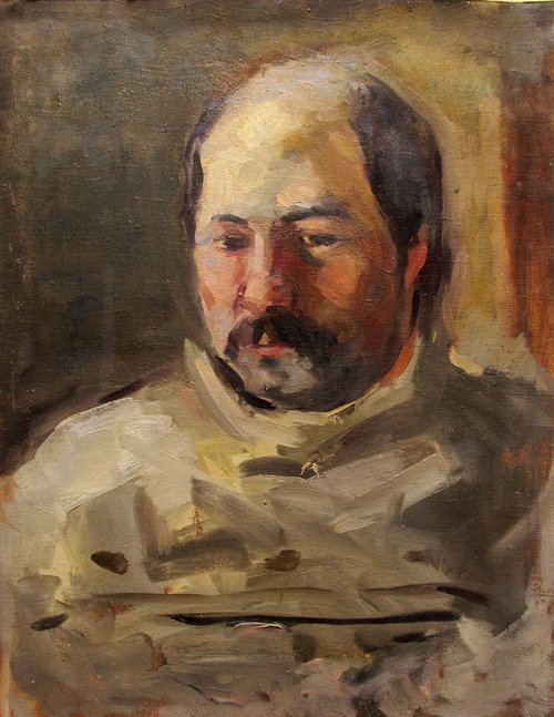 Man's portrait (etude) by Serhiy Roy
