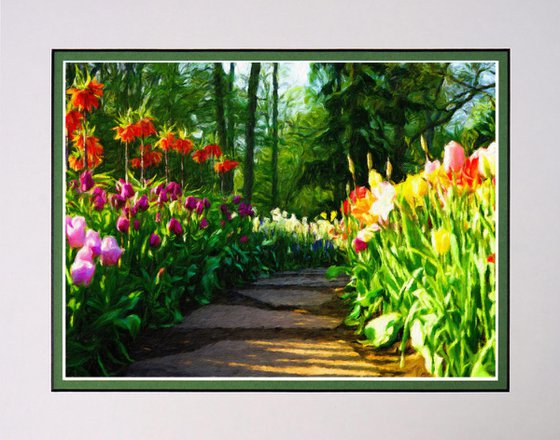 Garden Path 1 Impressionist