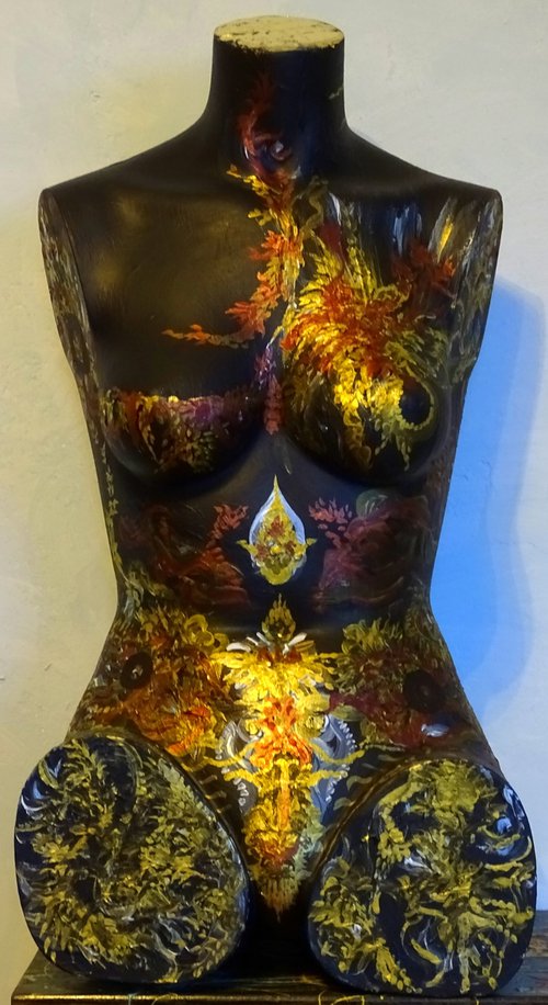 Full body tattoo Mannequin by Conrad  Bloemers