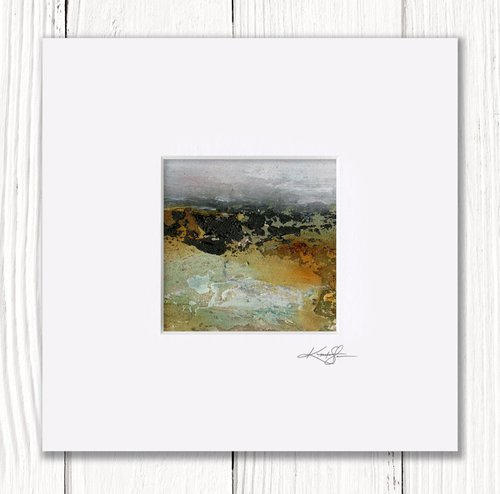 Mystical Land 432 - Textural Landscape Painting by Kathy Morton Stanion by Kathy Morton Stanion